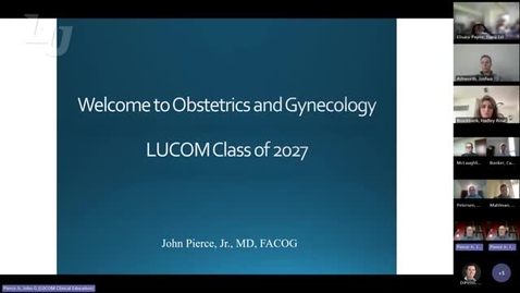Thumbnail for Women's Health Orientation - Dr. Pierce (AY25-26)
