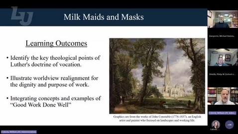 Thumbnail for Milk Maids and Masks Helping Students Find Dignity and Purpose in Their (Future) Work - W. Coberly