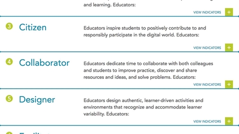 Thumbnail for EDUC 730 - Module 2 - ISTE Standards for Educators
