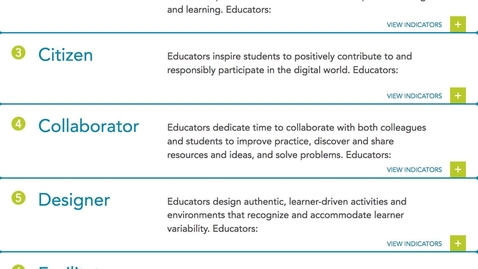 Thumbnail for entry EDUC 730 - Module 2 - ISTE Standards for Educators