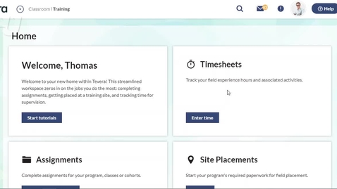 Thumbnail for entry 2021 Tevera Overview - Student Timesheets