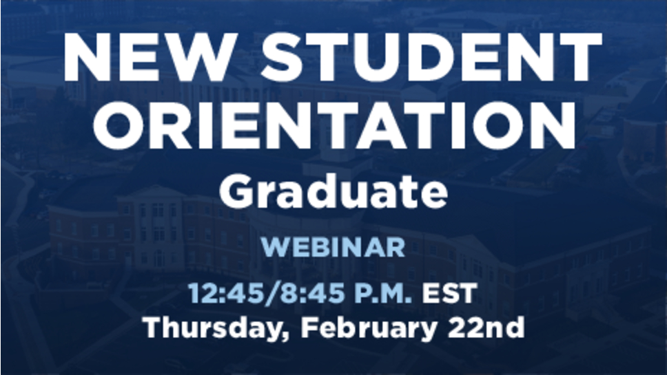 New Student Orientation | Graduate - Liberty University