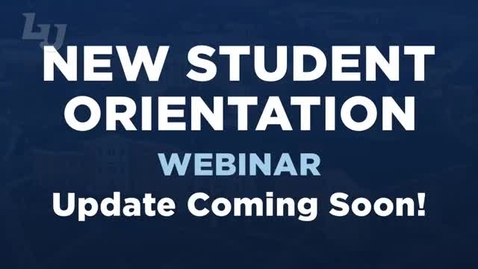 Thumbnail for entry New Student Orientation | Graduate