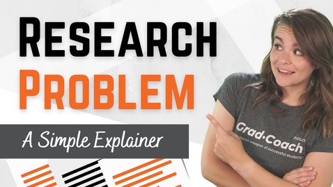 Thumbnail for The Research Problem &amp; Problem Statement: Plain-Language Explainer (With Examples)