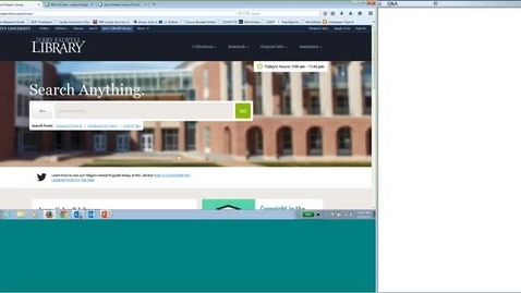 Thumbnail for How do I use the Religion Research Guide