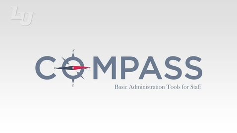 Thumbnail for entry Compass - Staff Member Compass Administrative Features