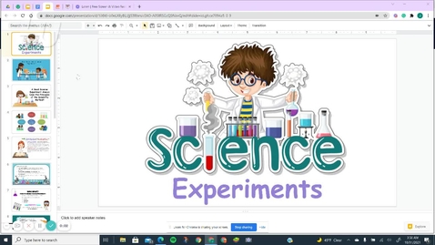 Thumbnail for entry How to Conduct a Good Scientific Experiment - Google Slides