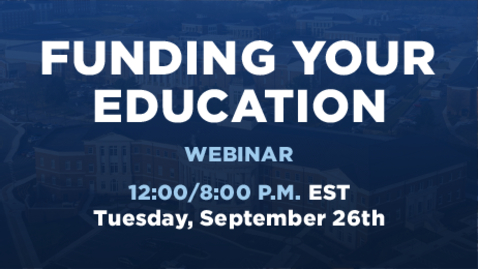 Thumbnail for entry Funding Your Education