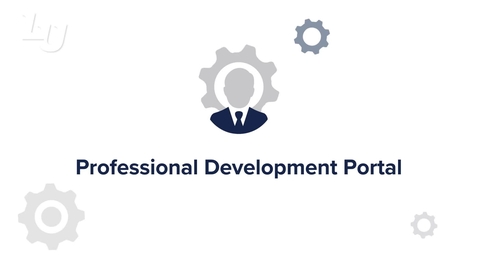 Thumbnail for entry Professional Development Portal