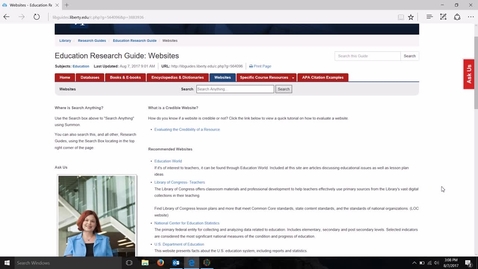 Thumbnail for Education Research Guide