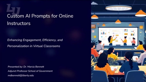 Thumbnail for Custom AI Prompts for Online Instructors