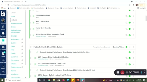 Thumbnail for CSB2003 1.2.F Uploading a Project in MindTap