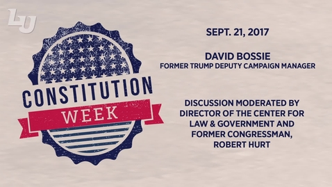 Thumbnail for Constitution Week: David Bossie