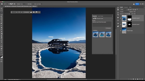 Thumbnail for Introduction to Generative Fill | Adobe Photoshop