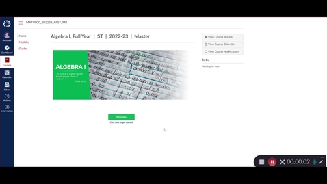 Thumbnail for Thinkwell Tutorial for Grade 6 - Algebra 2