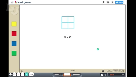 Thumbnail for entry Multiplication using the Box Method_  Two Digit x Two Digit