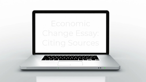 Thumbnail for HIS1202, 18.18.M Economic Change Essay Citations