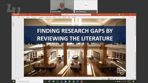 Thumbnail for entry Finding Research Gaps by Reviewing the Literature