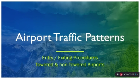 Thumbnail for Topic Presention - Airport Traffic Patterns