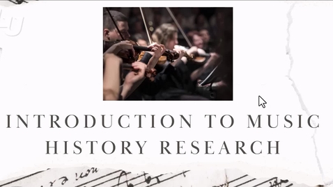 Thumbnail for Music History- Camtasia.mp4