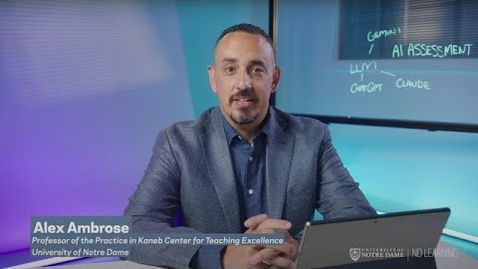 Thumbnail for Enhancing Assignments with AI Transparency | AI for Teaching &amp; Learning | ND Learning