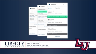 Course Registration Registrar Liberty University