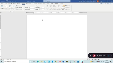 Thumbnail for entry Formatting a Document in MLA Using Word on a PC