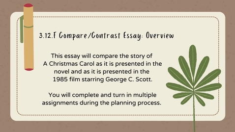 Thumbnail for LAN0800 Module 3 CompareContrast Essay Process.mp4