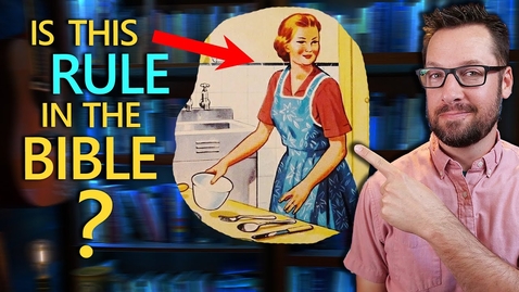 Thumbnail for Can the guy stay home while the woman works, according to the Bible?