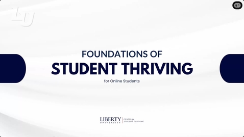 Thumbnail for Online Life Workshop: Foundations of Student Thriving for Online Students