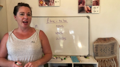 Thumbnail for Conjugating the verb être (to be)