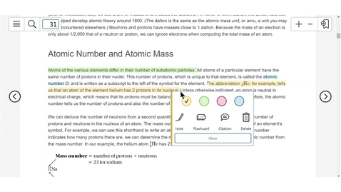 Thumbnail for RedShelf eReader: Notes and Highlights