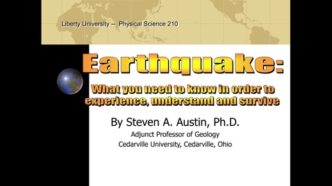Thumbnail for Earthquakes Pt. 2 Video