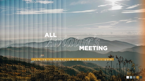 Thumbnail for All Aviators Meeting | 16 January, 2025
