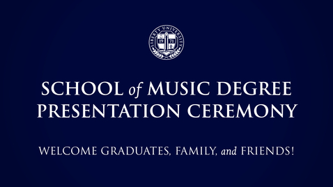 Thumbnail for School of Music | May 13, 2:00PM