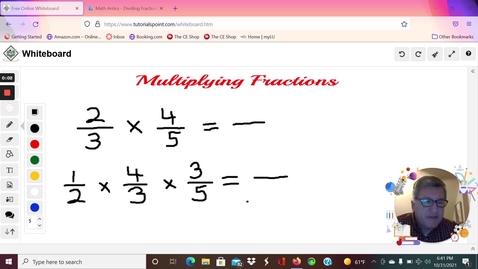 Thumbnail for entry Mat0600, 5.11.R Multiplying Fractions