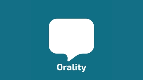 Thumbnail for Orality | Issue Network Introduction