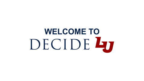 Thumbnail for Welcome to DecideLU