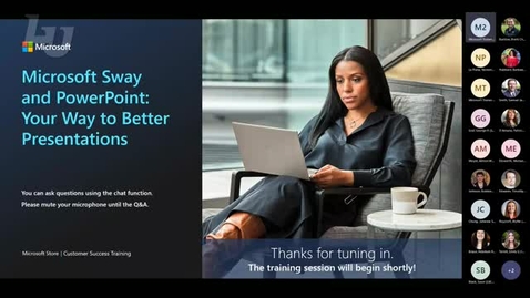 Thumbnail for entry Sway and PowerPoint: Your Way to Better Presentations