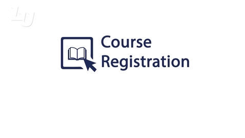 Thumbnail for entry Course Registration -- How to Register for Courses