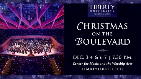 Thumbnail for Christmas On The Boulevard 2018 - Amahl