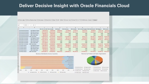 Thumbnail for entry Deliver Decisive Insight with Oracle Financials Cloud