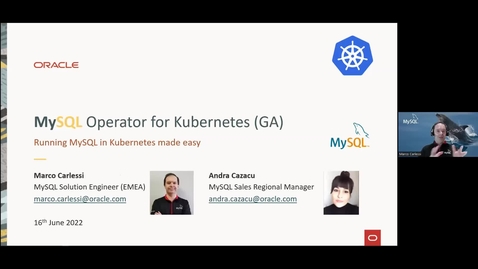 Thumbnail for entry MySQL Operator per Kubernetes