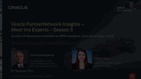 Thumbnail for entry OPN Insights Meet the Experts - Sea3Sess4 | Resources available to OPN members. Take advantage today!