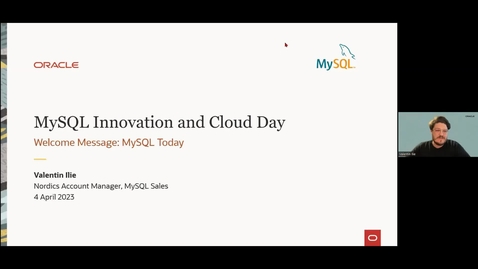 Thumbnail for entry MySQL Innovation and Cloud Day