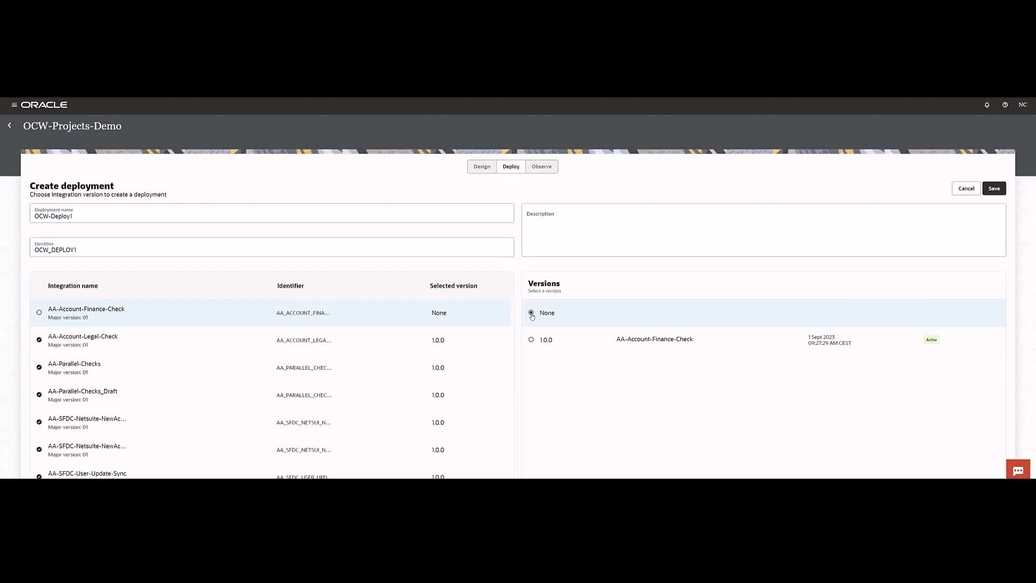 Design, Deploy, and Observe Oracle Integration Projects video thumbnail