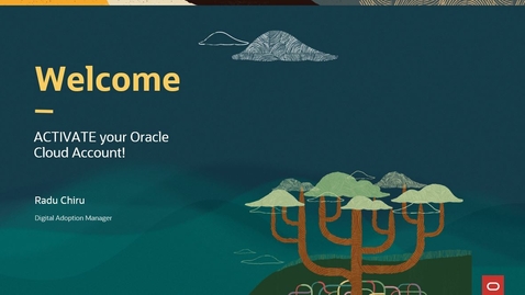 Thumbnail for entry ACTIVATE your Oracle Cloud account!