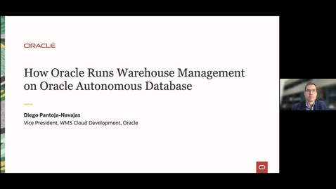Thumbnail for entry How Oracle Runs Warehouse Management on Oracle Autonomous Database