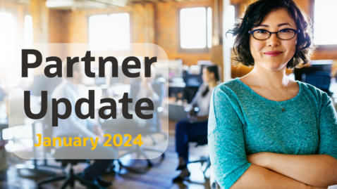 Thumbnail for entry Cloud Partner Update #106 January 2024