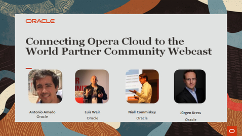 Thumbnail for entry Connecting Opera Cloud to the World